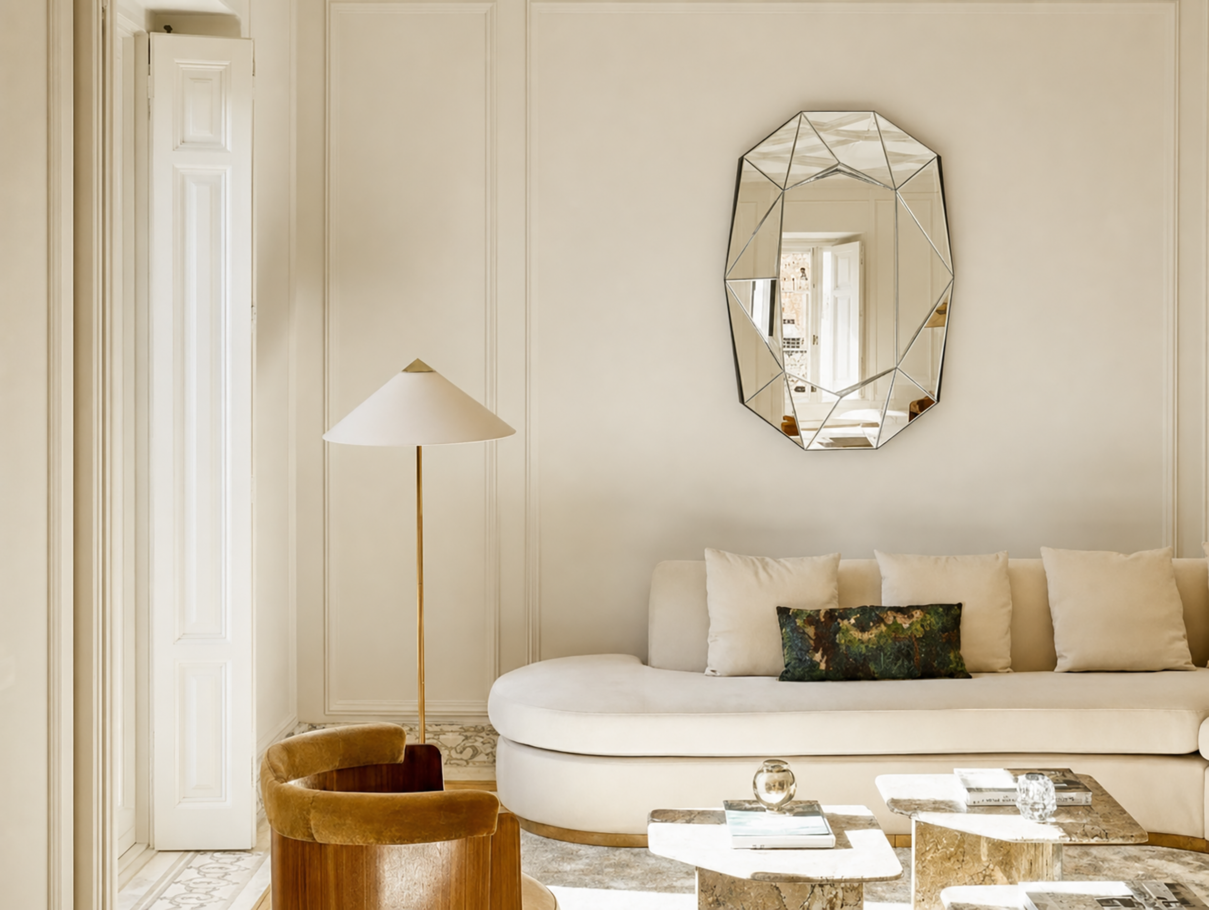 Decorate with mirrors
