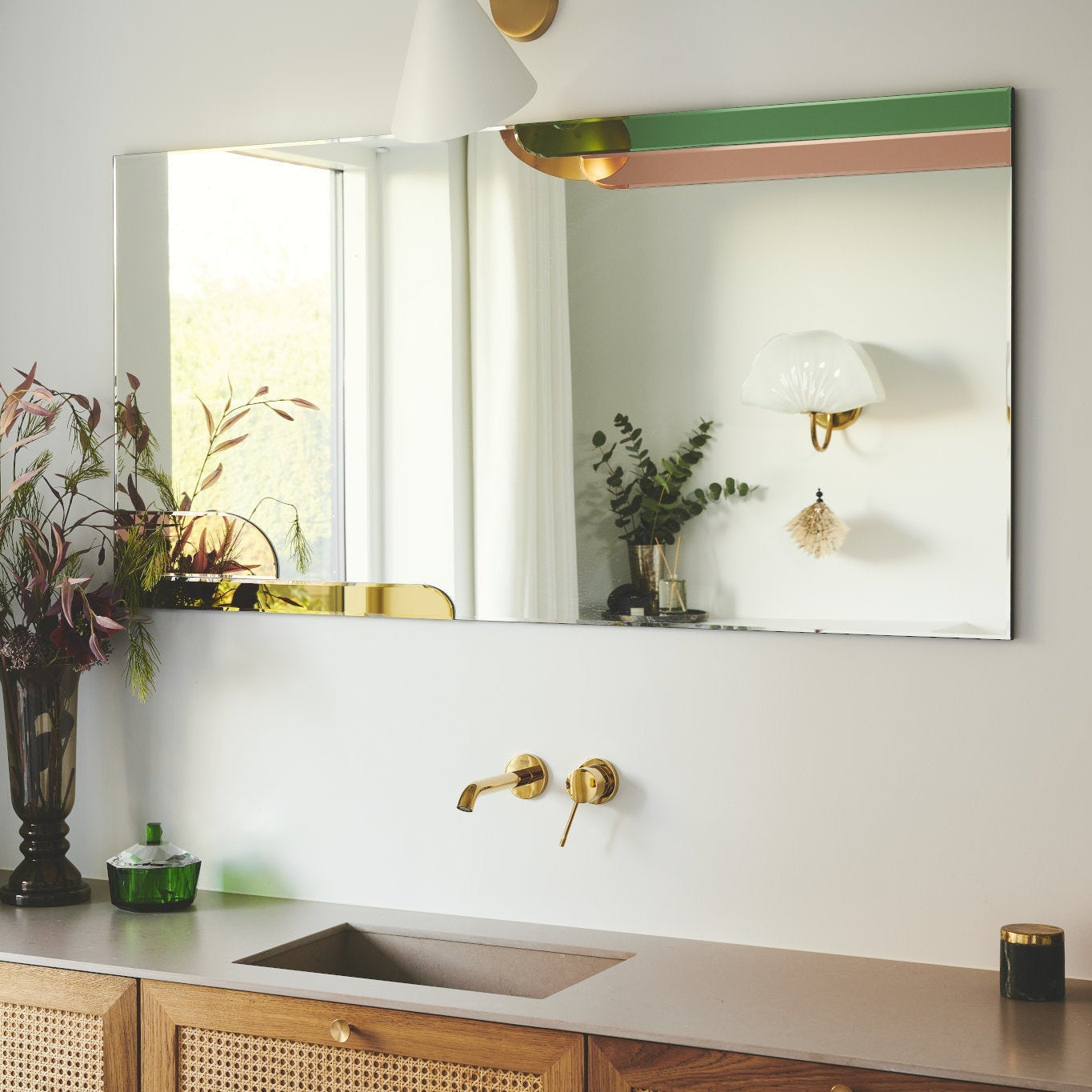 Decorate with mirrors