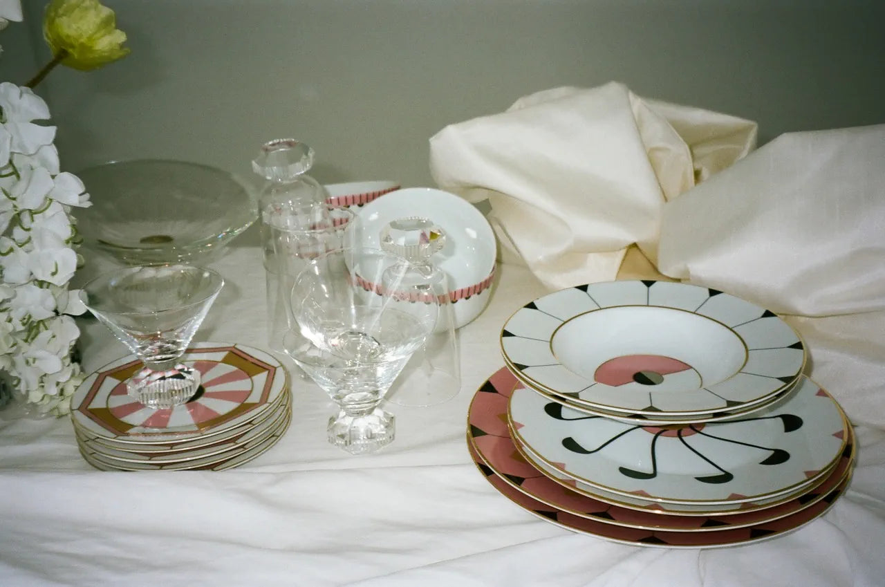 Pair of Ortiga Pasta Bowls