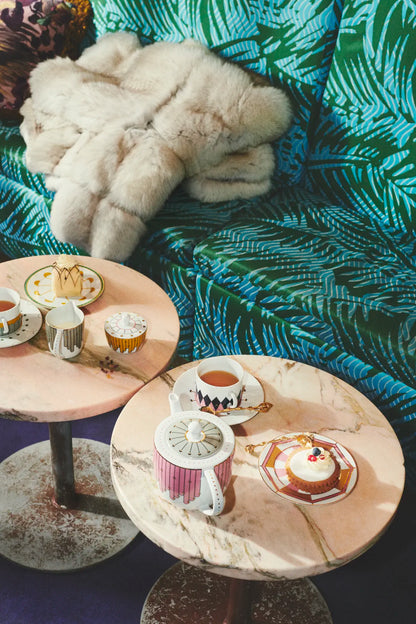 Liquid Treasure Tea Cup with Saucer