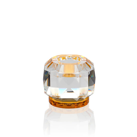 Texas Clear/Amber Tealight Holder