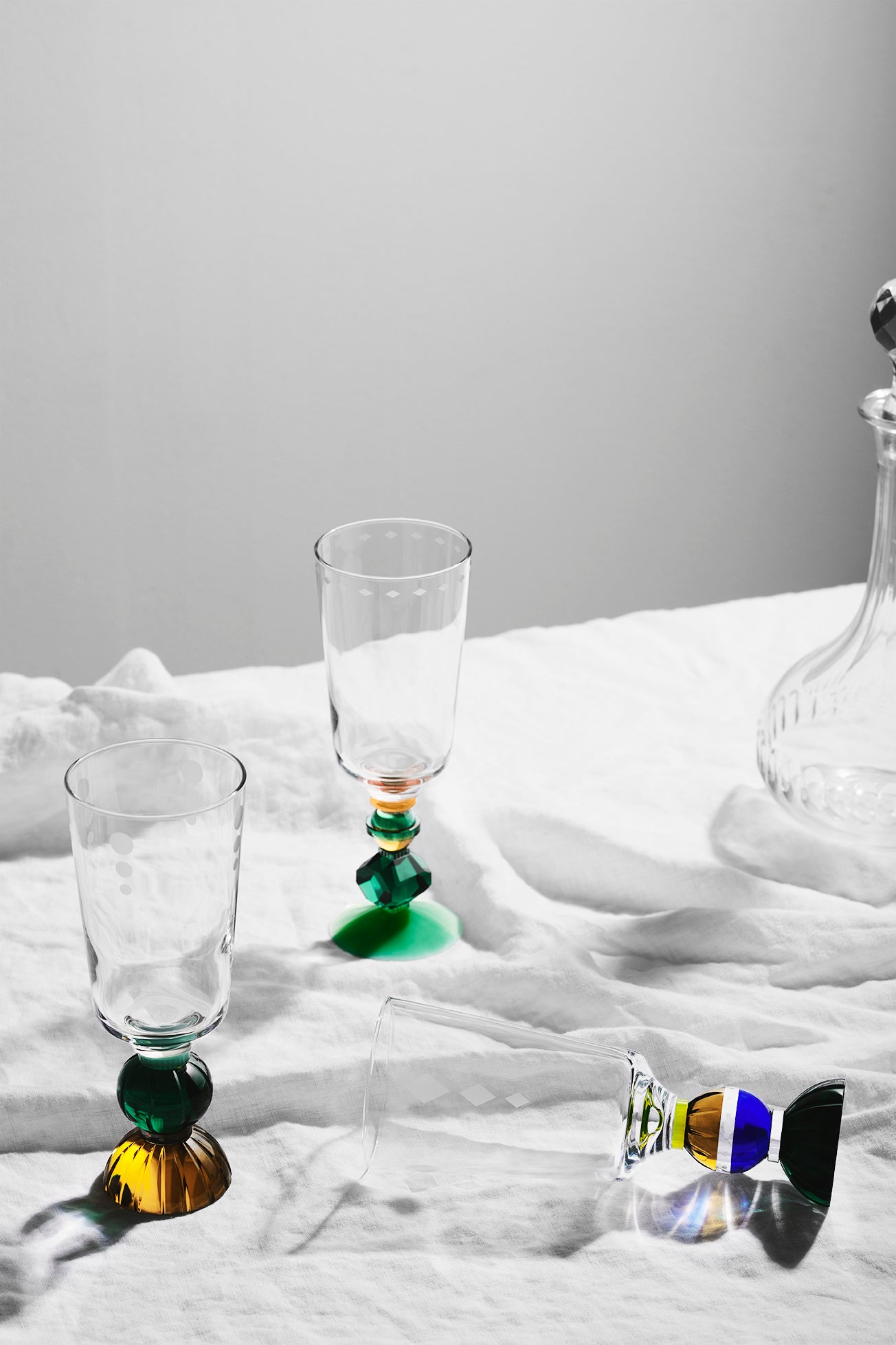 Mayfair Tall Crystal Glasses